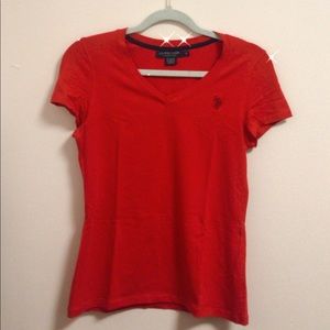 US Polo Red Shirt Small